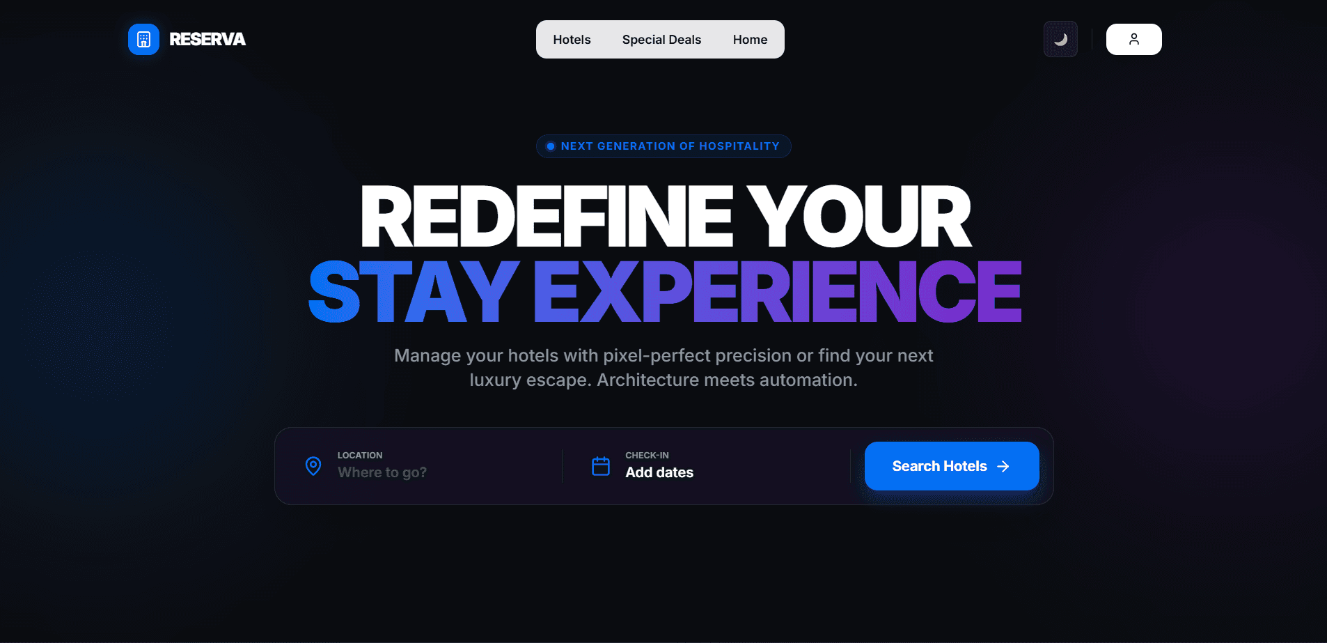 Reserva Platform